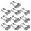 40Pcs Precision Engineered Silver Chain Link Connector for Motorcycles 2