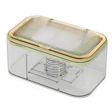 Wall-Mounted Wet Wipes Holder Wall Mounted Wet Wipes Dispenser Box with Capacity EasyOpen Spring Plate Multifunctional D