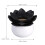 2Pcs Black Organizer Box for Home Storage 2