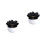 2Pcs Black Organizer Box for Home Storage 3
