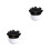 2Pcs Black Organizer Box for Home Storage 4