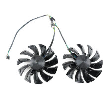 Replace Cooling Fan for ZOTAC GAMING GeForce RTX 2070, RTX 2080, RTX 2080Ti AMP  Cards Enhanced Performance 2PCS