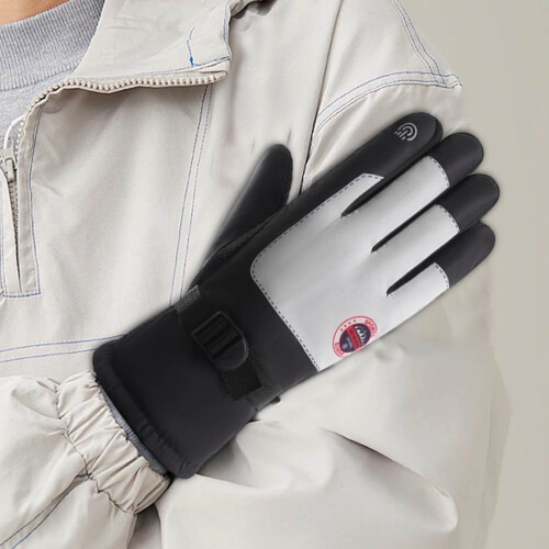 Mehrfarbige Thermo-Winterhandschuhe mit Touchscreen 2