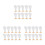 30Pièces Bols À Pudding Mousse En Verre Pour Usage Festif 7