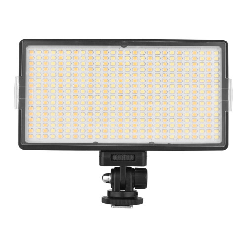 Επαγγελματικό πάνελ φωτισμού βίντεο LED, 416 χάντρες, δίχρωμο 3200–5600K, ρυθμιζόμενης 2