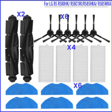 18PCS Vacuum Filter and Brush Kit for  R5 R580HK R580WK R585HKA R585WKA Vacuum Cleaner Accessories