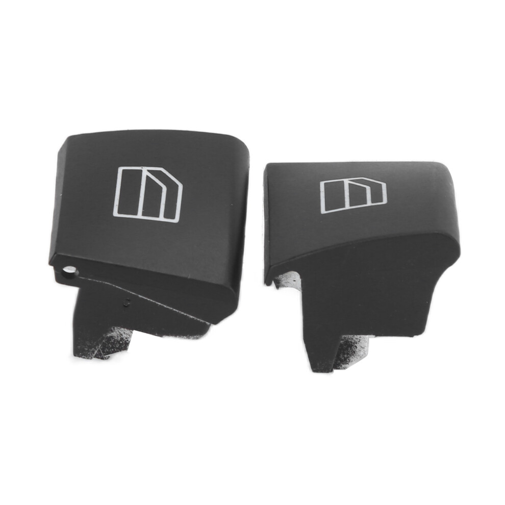 2Pcs Window Switch Button Covers For W164 W251 X164 2005-2012 Black 6921387457826