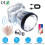 Linterna frontal LED recargable 90000L 3 modos IP31 5