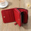Women's bifold RFID-blocking wallet with zipper coin pocket 4