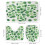Σετ κουρτινών μπάνιου 4 τεμαχίων Polka Dots Shamrock με αντιολισθητικό χαλί, κάλυμμα 3