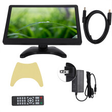 Wall Mountable Design Monitor With Remote Control And Multiple Video Input Interfaces Including Hdmi Vga Av Bnc, 11.6Inch Led Lcd Screen With Wide