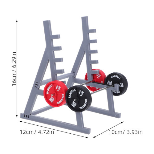 1 σετ βάση στυλό Squat Rack με μίνι μπάρες, βάση στυλό Squat Rack για γραφείο με βάρη, μπάρες 1