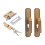Aluminum Door Handle Lock Set with Keys 6