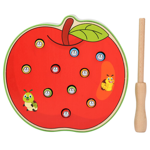 Παιχνίδι λεπτής κινητικότητας Montessori με κορδόνια Ξύλινο εκπαιδευτικό δώρο για