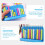 Math Learning Abacus 12 Rods Counting Abacus Educational Kids Calculate Abacus 5