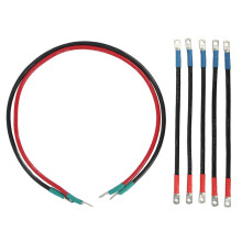 Battery Cable Set For Golf Cart High Conductivity Waterproof Flexible Cable Corrosion Protection Heat Dissipation Pure Copper Wire Easy Installation