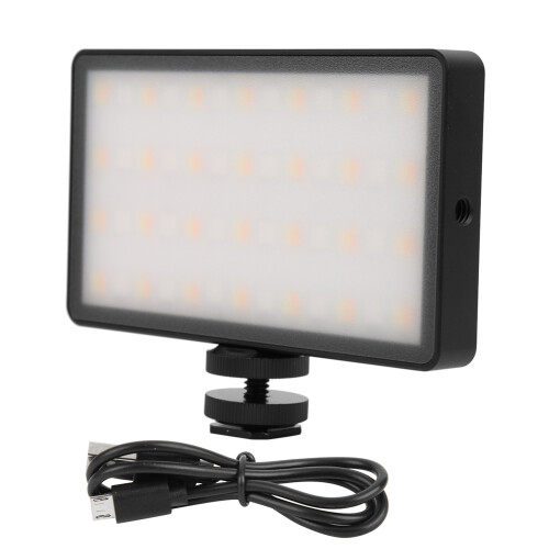 CRI98+ Φωτιστικό βίντεο LED RGB με ρύθμιση θερμοκρασίας χρώματος, φωτιστικό τηλεφώνου
