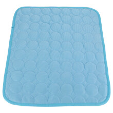 Pet Cooling Mat with Ice Silk Fabric, Self Cooling Mat for Dogs Cats Breathable Mesh Reusable Cooling Pad, Temperature Regulating Mat for Floor Nest