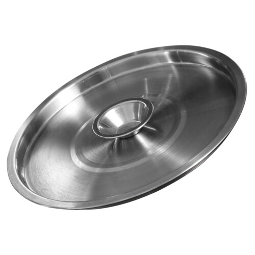 4Pcs Silver Stainless Steel Oil Pot Lids Multipurpose Reusable 2