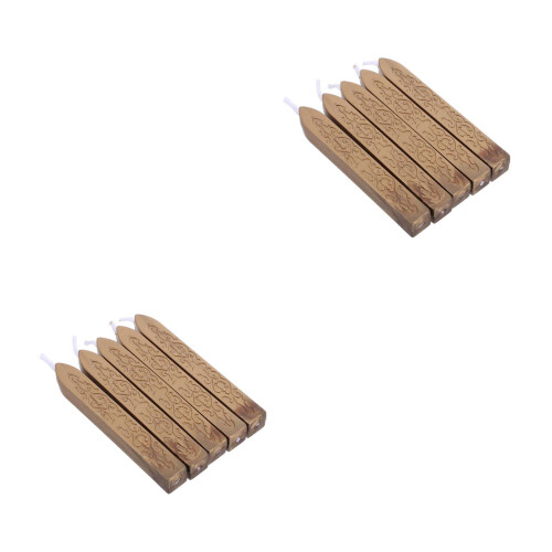 10Pièces Cire Bâtons Pour Sceaux Lettres Et Invitations 2