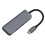 Διπύρηνος διανομέας USB C 4 σε 1, γρήγορη φόρτιση με PD για τις ανάγκες σας εν κινήσει, 6