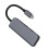 Διπύρηνος διανομέας USB C 4 σε 1, γρήγορη φόρτιση με PD για τις ανάγκες σας εν κινήσει, 8