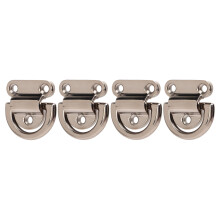 4 Sets of Folding Pad Eye for Yacht Deck Use