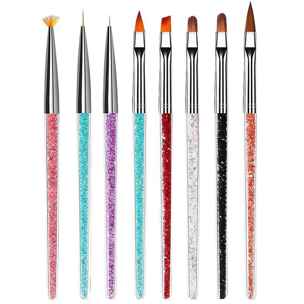 Masterpiece Nail Art Ensemble, Nail Art Brush With Versatile Brush Techniques, Elegant Manicure Designs At Your Command, Comfortable Grip For Precise