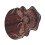 Cool Skull Guitar Pick Type B Black Solid Wood 9