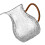 2Pcs Thickened Glass Tea Pot with Handle for Gongfu Tea Brewing Clear 3