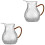 2Pcs Thickened Glass Tea Pot with Handle for Gongfu Tea Brewing Clear 4