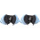 2Pcs Blue Dog Backpack Durable Waterproof Oxford for Hiking 2