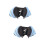 2Pcs Blue Dog Backpack Durable Waterproof Oxford for Hiking 7