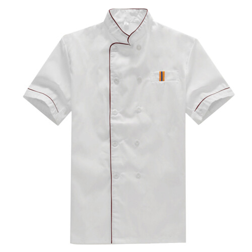 3Pièces Veste De Cuisine Courtes Résistante Usure 1