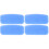 2 Pcs Pot Handle Covers Heat Resistant Protectors Silicone Pan Sleeve 10