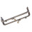 Dark Brown Clutch Frame Locks Durable Metal Purse Accessories 2