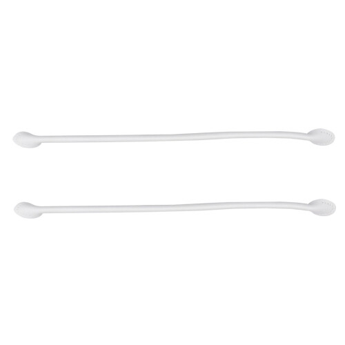 2Pairs Durable White Handbag Replacement Straps for Tote Bags 1