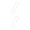 2Pairs Durable White Handbag Replacement Straps for Tote Bags 4