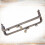 Dark Brown Clutch Frame Locks Durable Metal Purse Accessories 4