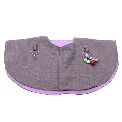 2Pcs Assorted Color Parrot Training Shoulder Pad Durable Fabric Cape 1