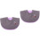 2Pcs Assorted Color Parrot Training Shoulder Pad Durable Fabric Cape 4