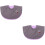 2Pcs Assorted Color Parrot Training Shoulder Pad Durable Fabric Cape 6