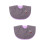2Pcs Assorted Color Parrot Training Shoulder Pad Durable Fabric Cape 7