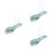 3Pièces Grattoirs Écailles Poisson Bleu Sécurisé ABS 6