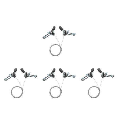 4Pièces Shifters Ergonomiques Aluminium Pour Route 2