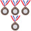 4Pcs Durable Competition Medals Kids Reward Accessories 4