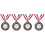 4Pcs Durable Competition Medals Kids Reward Accessories 5