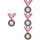 4Pcs Durable Competition Medals Kids Reward Accessories 7