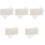 250Pcs White Handmade Translucent Envelopes for Invitations and Cash 2