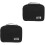 2Pièces De Rangement Noir Pour Accessoires Électroniques Voyage 4